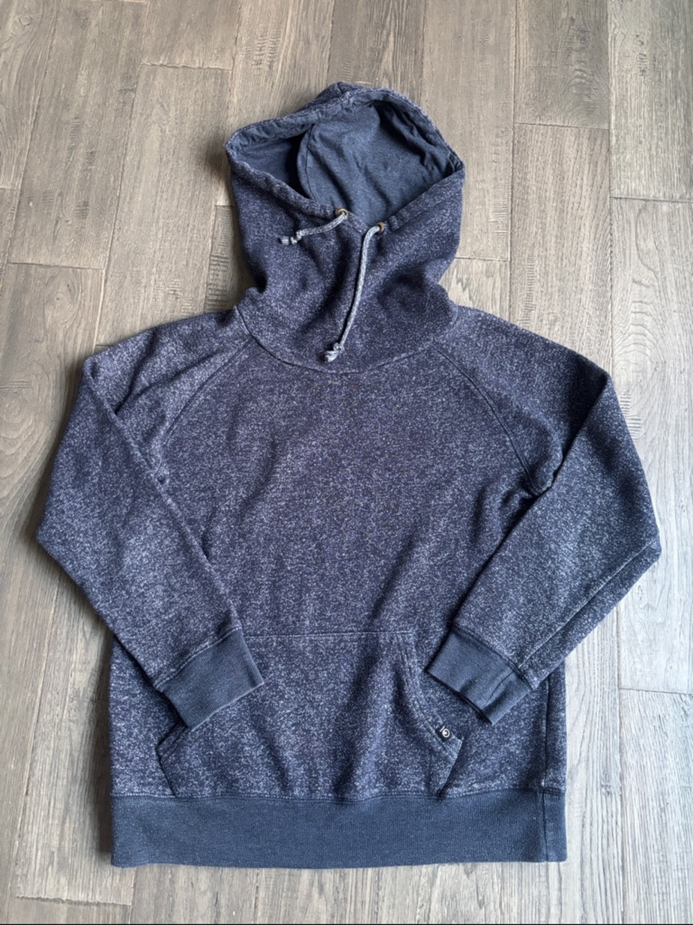 TenTree | Heathered Navy Pullover Sweater Hoodie Size Medium